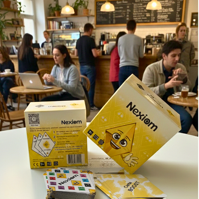 Nexiom – Jeu de cartes stratégique et accessible à tous
